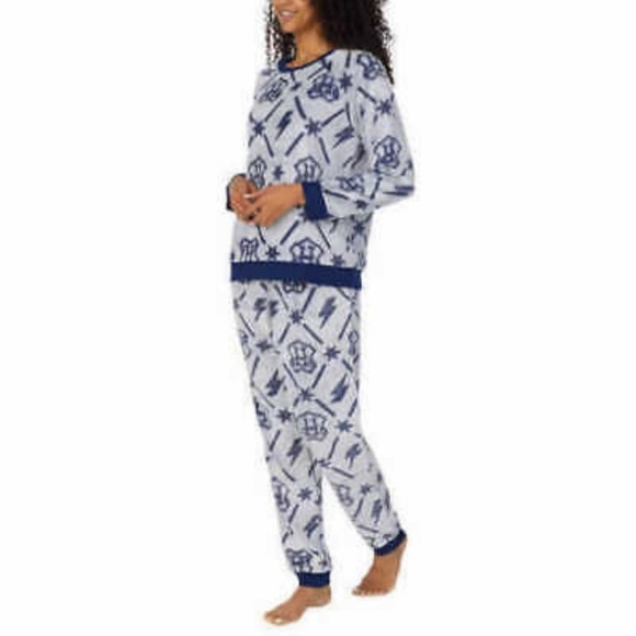 Harry Potter Pajama Set Women Loungewear Sleepwear Size XL NWT - Picture 2 of 6